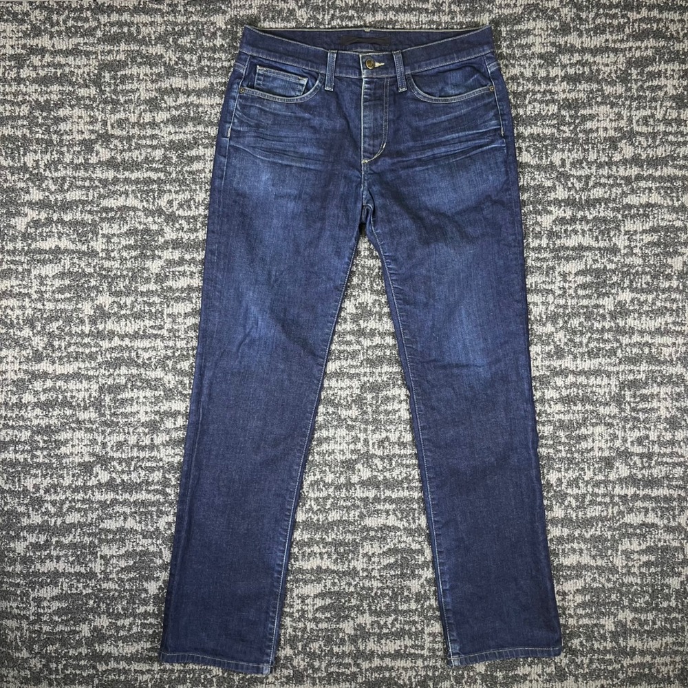 Joe's Jeans The Classic Straight Leg Mens 32 Dark Wash Blue Stretch Denim CL134M